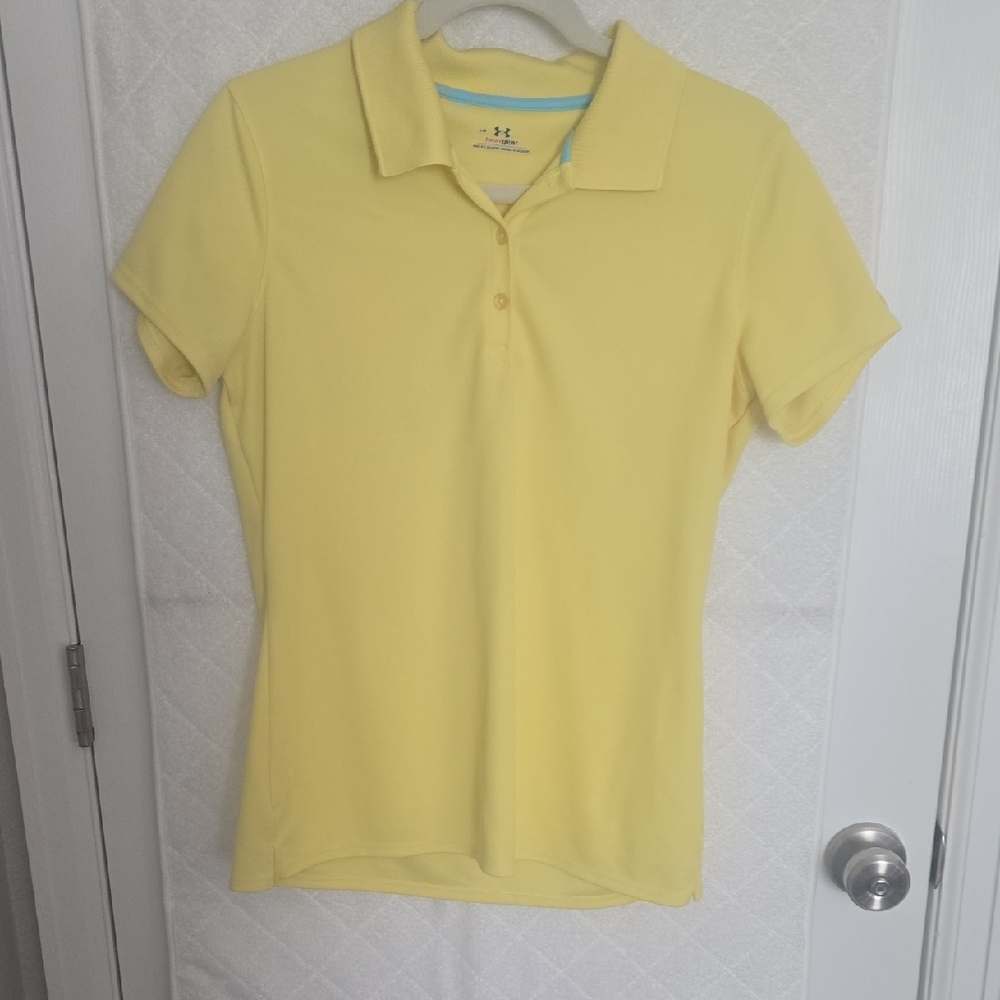 Under Armour Collared Shirt Yellow